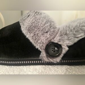 Skechers Memory Foam Wide Fit Slippers